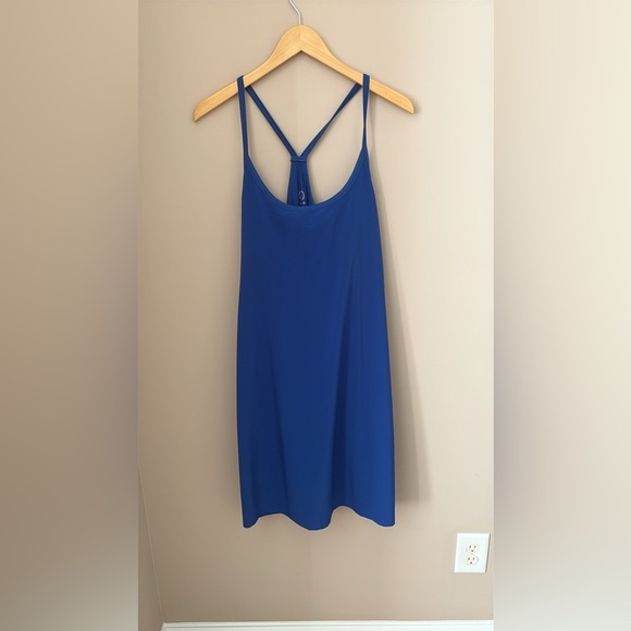 Addison Bay Women's Sleeveless Strappy Dress Blue Size L Casual Short - Picture 3 of 7